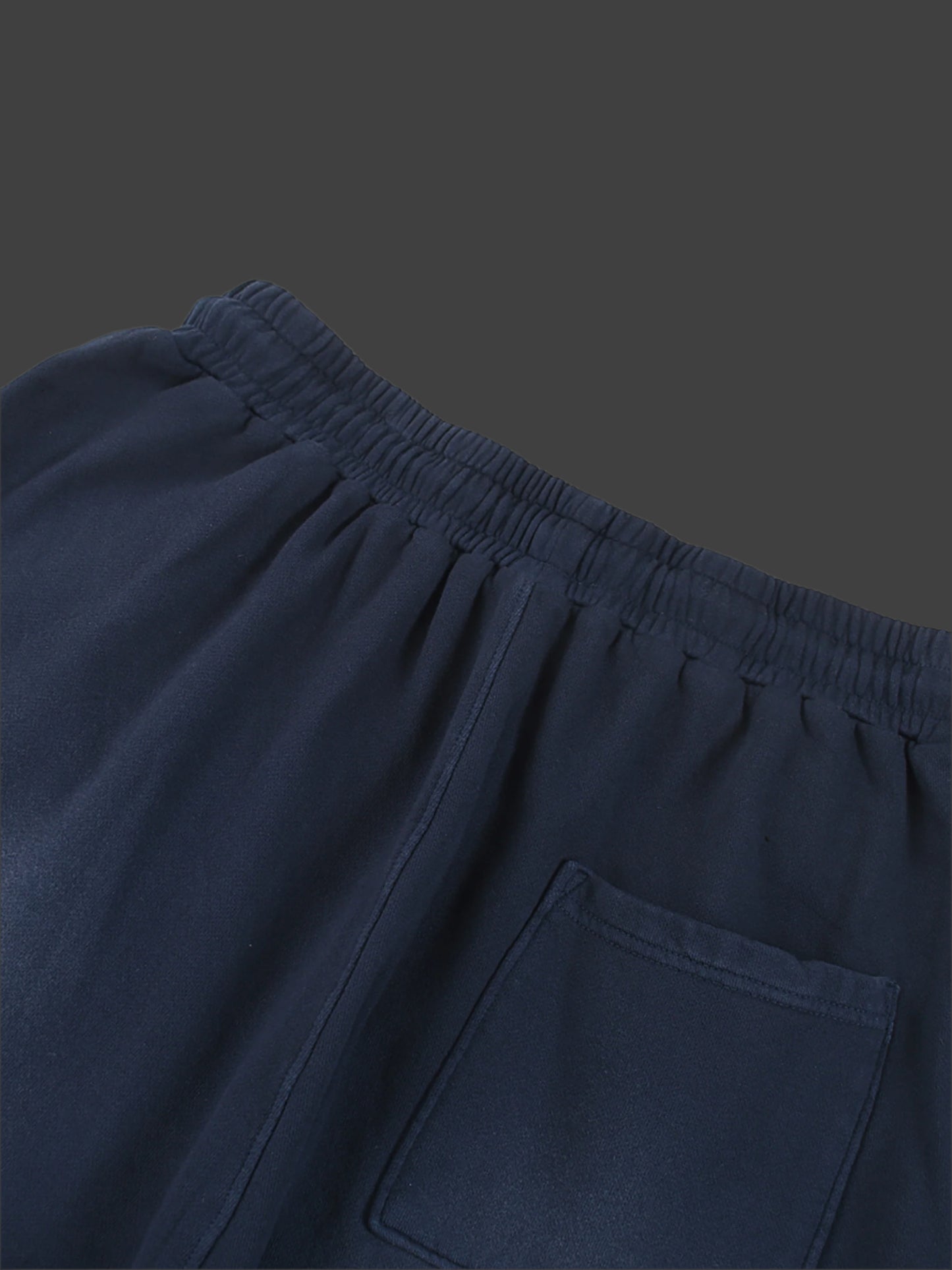 Effortless Athleisure Pure Cotton Handcrafted Monkey Wash Loose fit Sweatpants